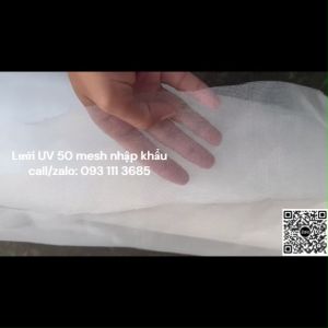 20-30-50m dài Lưới UV 50 mesh - Lưới chắn côn trùng 50 mesh nhập khẩu độ bền trên 5 năm