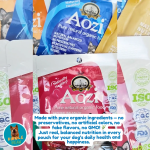 Aozi Pure Natural Organic Food Dog food in Pouch (100G)