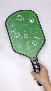 Vợt Pickleball hiệu Bliz Sợi Carbon T700 nhám Cao Cấp Bliz-Heh! - Màu Xanh