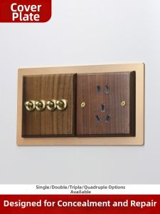 jabra | Large Hole Concealing Decorative Switch Plate Cover 86