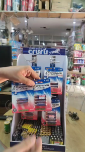 ถ่านม้าขาว AA แพ็ค 4 ก้อน อัลคาไลน์ รุ่น Realkaline #ร้านมาร์ยอง