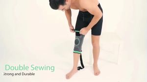 Sports Fitness Knee Pads Support Bandage Braces Elastic Nylon Sport Compression Sleeve Knee Brace