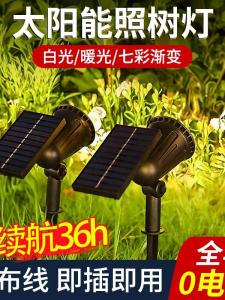 Đèn Sân Vườn Năng Lượng Mặt Trời Siêu Sáng Chống Nước Dùng Ngoài Trời Đèn Chiếu Sáng Sân Vườn Đèn Chiếu Sáng Cây Đèn Chiếu Sáng Hiện Đại Đơn Giản