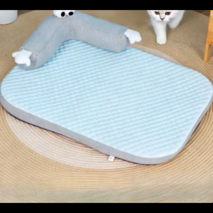 LDECO Cooling Pet Bed Ice Mat For Dog & Cat - Washable Non Slip Cooling Dogs Bed