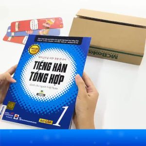 Sách - Tiếng Hàn tổng hợp dành cho người Việt Nam – Sơ cấp 1 – Bản đen trắng - McBooks