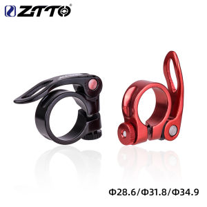 ZTTO Quick Release Ultralight Bicycle Seat Post Clamp 28.6mm 31.8 34.9mm Aluminum Alloy MTB Road Bike Seatpost Clamp Saddle Lock