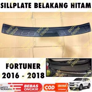 Sillplate Belakang All New Fortuner 2016 2018 Hitam