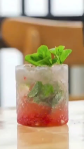 Ly tròn kim cương trong 260 360 460ml HOKORI nhựa VIỆT NHẬT - Uống nước rượu cocktail - 6326/7/8