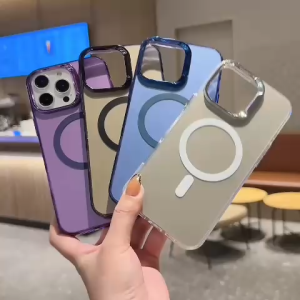 Case Acrylic Matte SAMSUNG S23/S23+/S23 ULTRA/S23 FE/S24/S24+/S24 ULTRA/S24FE New 2024/S25/S25 ULTRA/S25+ New 2025 (INDAH ACC)