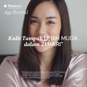 Theraskin BPOM Age Revival Protection Day Cream 10 g - Tampak Lebih Muda Dalam 3 Minggu - Sunscreen SPF 35 Untuk Flek Anti Aging dan Kusam