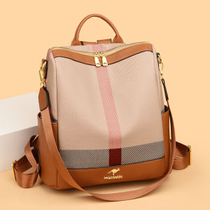 TANFAN | Leisure Travel Commuter Large Capacity Fashion Check Backpack