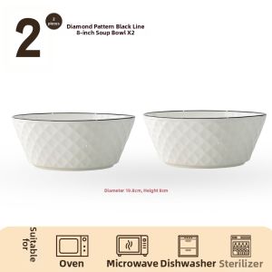 mornenjoy | Gorgeous Underglaze Ceramic Dinnerware Set