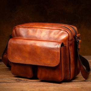 Mantime | Túi Da Nam Thật Handcrafted Vintage