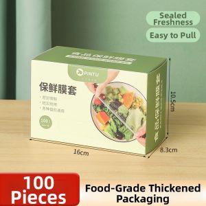 Airtight Sealing Food Grade PE Keeping Bags 100 pcs