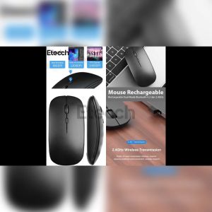 Silent Mouse Rechargeable Dual Mode Bluetooth 5.2 dan 2.4GHz