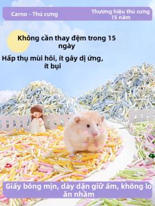 CARNO | Water Absorbent Paper Bedding for Hamsters