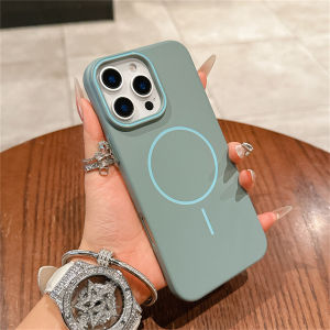 Ultra Thin Matte Magnetic Phone Case for Samsung Galaxy A56 5G A36 A26 A16 LTE A06 4G Original Magsafe Wireless Charging Cover Casing