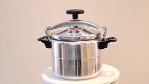 Aluminum 3L/4L/5L/7L Capacity Pressure Cooker Only for Gas Safe Explosion Proof Pressure Canner with Easy Lock Lid