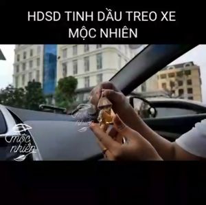 Tinh dầu treo xe Mộc Nhiên có chứng nhận (22 mùi hương)