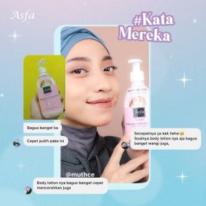 ASFA Brightening Body Lotion with Niacinamide dan Vitamin E