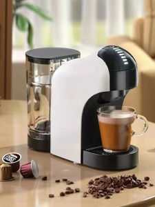 MC 3 IN 1 Capsule Coffee Machine Touch 20bar 30 Seconds Heating Coffee Machine 800ml 9 Minutes Standby Self Service Coffee Machine