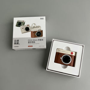 Camera Style Wireless Bluetooth Ear Clip Open Design Dynamic Sound Large Moving Coil Power Display Audio Transmission