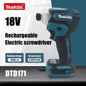 Makita | Makita DTD171 Brushless Cordless Electric Driver High Torque Screwdriver Power Tool Unit for 18V Makita Battery Pack