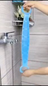 Dây chà lưng Silicon 2 mặt - đai chà lưng cọ lưng silicon 2 mặt gai tẩy tế bào chết