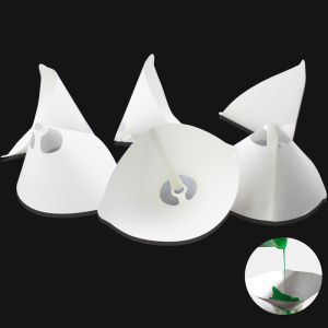 100Pcs Mesh Paper Paint Strainers Paper Paint Conical Strainers Mesh Filter Cone Strainer Funnel for Car Paint