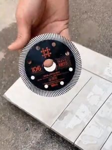 ShiJing 4"(106) Industrial Grade Tile Cutting Disc 石井瓷砖切割黑片