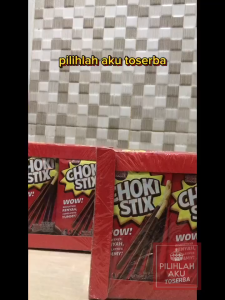Choki Stix Choki Choki Stix - 1 Box isi 12 bungkus - Stik Coklat