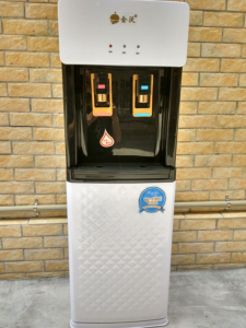 Jinwo Factory Home Water Dispenser Pipeline Machine Warm Ice-Hot Cup Push Water Purifier Automatic Water Inlet Anti-Dry Burning