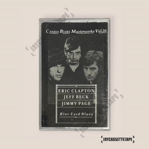 Eric Clapton Jeff Beck Jimmy Page – Blue Eyed Blues เทปเพลง เทปคาสเซ็ท Cassette Tape