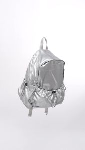 Thesilversky Metallic Backpack Premium | Tas Ransel Wanita Silver Hitam Pink Korea Bag