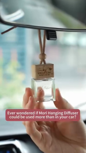 [KIRONA SCENT] Mori Car Hanging Aroma Diffuser | Air Freshener & Perfume for Cars Wardrobes Gifts | Hotel Mall & Perfume Scents