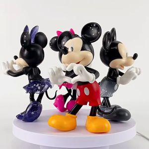 Bộ Nhân Vật Hoạt Hình Chuột Mickey nhảy múa trái tim đáng iu 2024