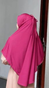 HELAIRINDU - Bergo Tali Salwa Bergo Hijab Instan Daily Jersey