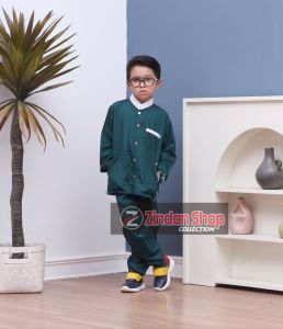 Baju Koko Anak Laki-laki Setelan Jasko Lengan Panjang