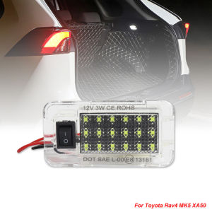1pcs For Toyota Rav4 MK5 XA50 Highlander Prius Sienna Venza Scion Lexus Car Accessories LED 6000K Luggage Trunk Lamp 81250-48010