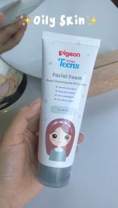 Rumah Cantik 354 Pigeon Teens Facial Foam Deep Cleansing & Oil Control 40 g / 100 gram Sabun Muka Jerawat / Pembersih Wajah Bisa COD Medan