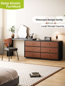 DIPU | Space-saving Bedroom Vanity Table