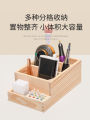 Japanese Style Wooden Nail Art Tool Storage Box Desktop Cotton Pad Brush Popular New Model Function Glue Special Storage Box. 