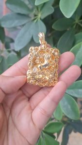 Mặt Dây Chuyền Mạ Vàng Xích Thố Mã X2 - Xích Thố Đi Với Anh Hùng Chân Chính