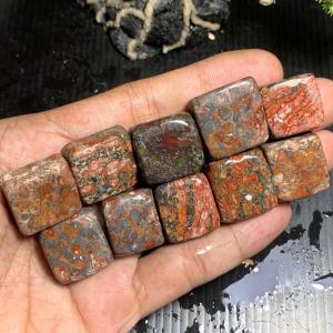 Batu leopard jasper/bahanan batu leopard jasper/lempengan batu leopard jasper/bongkahan batu leopard jasper natural asli alam