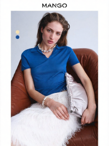 Mango | Tencel Blend Knitted Sweater