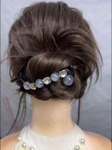 Kẹp Tóc Xoắn Đơn Giản 2025 Dành Cho Nữ Kẹp Tóc Cao Cấp Kẹp Tóc Sau Đầu Kẹp Tóc Một Từ Đồ Dùng Làm Tóc Đồ Dùng Làm Đẹp