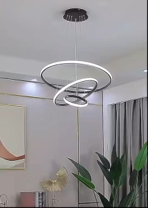 LED modern Nordic minimalist pendant light creative living room bedroom bar dining room lighting can switch light