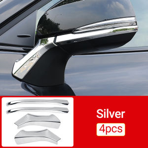 For Toyota Corolla Cross XG10 2021 2022 2023 2024 2025 Hybrid ABS Car Rearview Mirror Side Molding Cover Trim Ftame Stickers