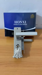 HANDEL PINTU RUMAH 1SET TEBAL 2MM UKURAN TANGGUNG 20CM/1SET GAGANG PINTU RUMAH MODEL MINIMALIS SUPER TEBAL /KUNCI PINTU RUMAH GAYA EROPA