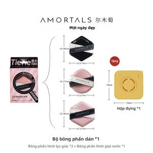 AMORTALS | Bông Phấn Hai Mặt Dùng Đôi cho Kem Nền